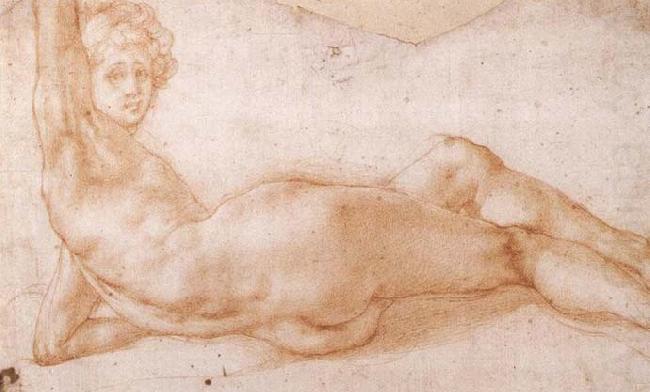 Hermaphrodite Figure, Pontormo, Jacopo